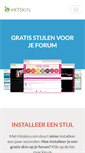 Mobile Screenshot of nl.hitskin.com