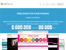 Tablet Screenshot of da.hitskin.com